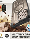For iPhone 16 Pro Case 6.3" 2024 UB Mag XT Heavy Duty Rugged Strong Magnetic Phone Case with Camera Cover