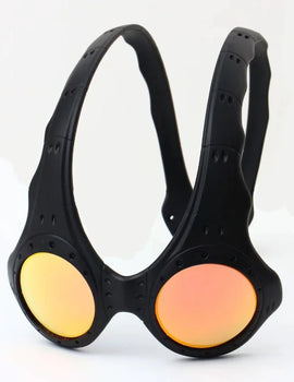 Cycling Fashion Sunglasses UV Protection All Metal Personality Retro Black Frame Glasses Outdoor Riding Accessories