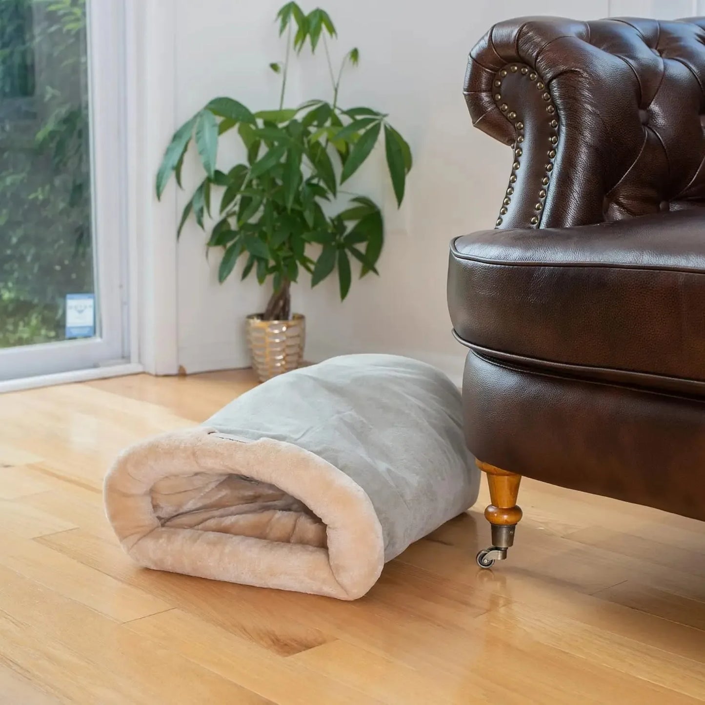 Corduroy Pet Bed House for Cats and Small Dogs