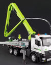 1:24 Scale Watering Cement Dump Trucks Model Garbage Truck Toy Car Sound Light Doors Opened Engineering Vehicles  Gifts