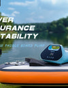 Electric 5200mAh 20PSI Inflatable SUP Pump 12V High Speed Dual Stage For Outdoor Paddle Board Airbed SUP Paddleboard Kayak Boat