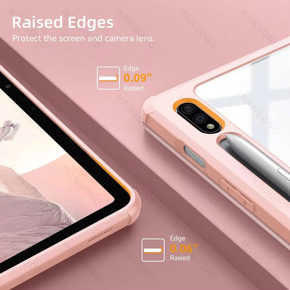 For Samsung Galaxy Tab Case for Galaxy Tab A9 Plus A9 A8 Case for Tab S9 Plus S9 FE S9 S8 Plus S8 S7 Plus S7 FE S7 S6 Lite Cover