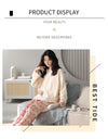 Women’s 2-Piece Pajama Set – Long Sleeve Top & Pants, Loose & Comfortable Winter Loungewear