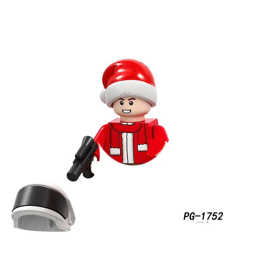 Movie Christmas Halloween Assemble Building Blocks Brick Mini Action Figure Character Figurine Brick Toys Birthday Gift