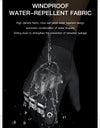 Outdoor Winter Warm Cycling Gloves Black Windproof Touchscreen Bicycle Gloves Camping Hiking Sport Running Motorcycle Gloves Men