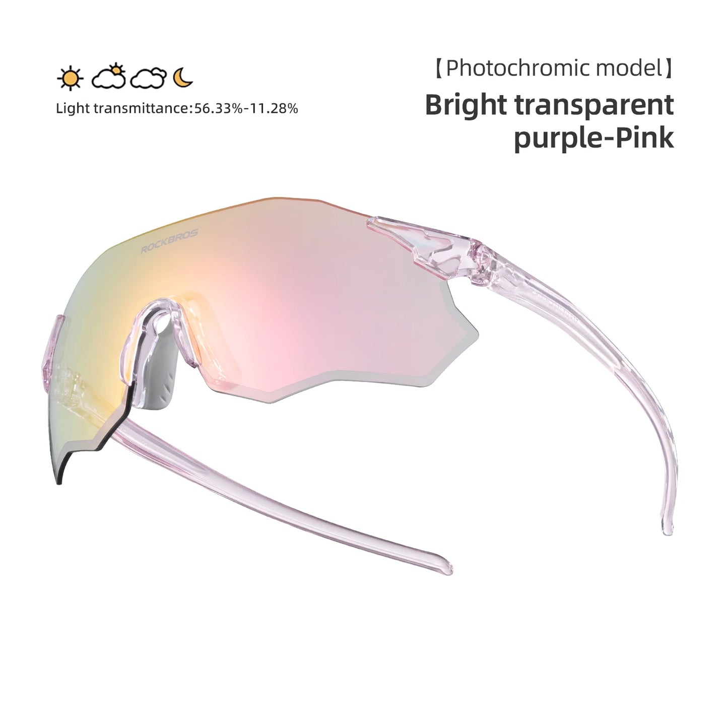 Bicycle Glasses Photochromic / Polarized Lens Bike Sunglasses UV400 Sun Protection MTB Road Cycling Goggle Eyewear