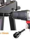 6-19mm Impact-Socket Magnetic Nut Screwdriver Deep Socket Adapter 1/4 Hex Wrench Heads Electric Drill Bit Repairing Hand Tools