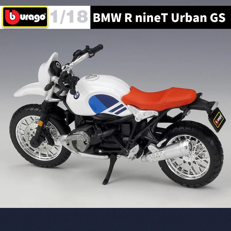 1 18 Scale BMW R nineT Urban GS Diecast Motorcycle Model