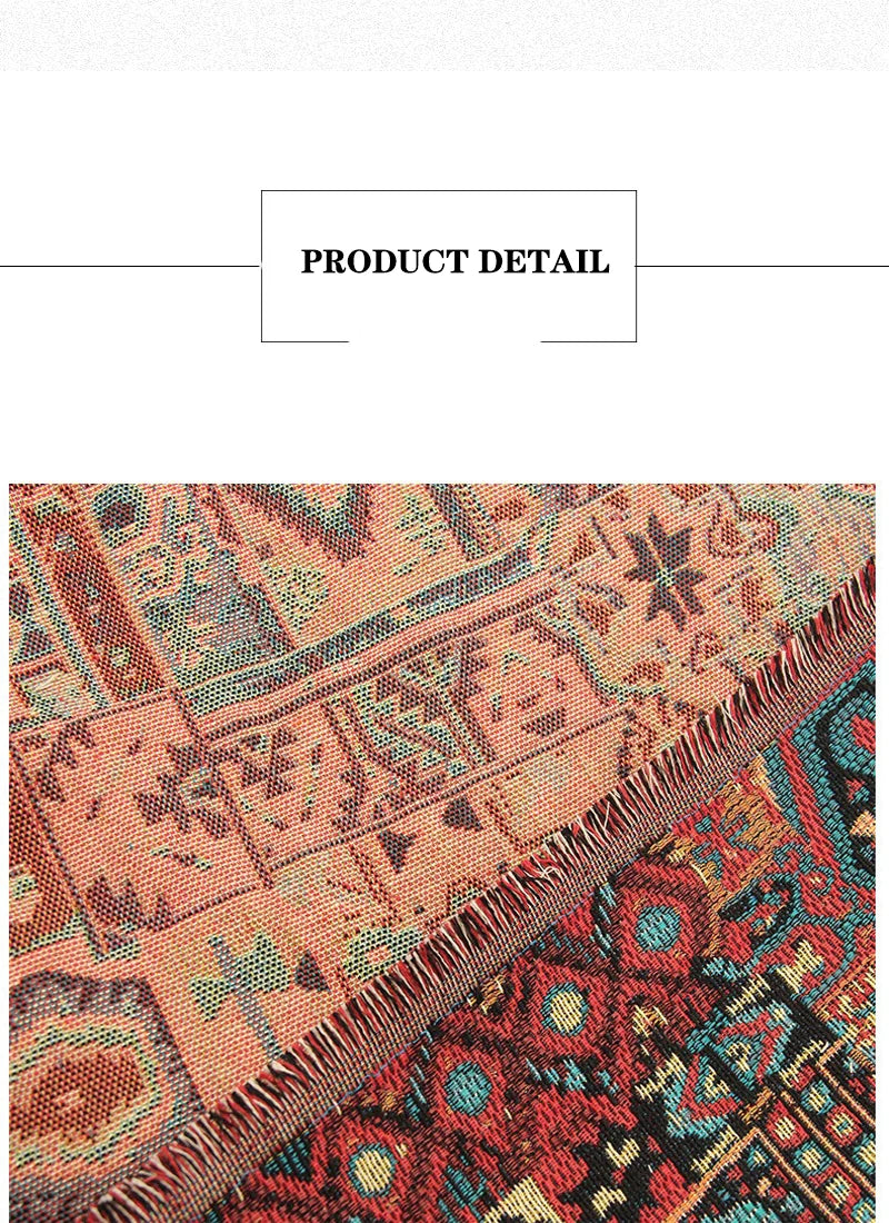 1/2/3M Bohemia Ethnic Style Jacquard Fabric Thickened for Clothing Sofa Tablecloth Home textile DIY Sewing Cloth by the meter