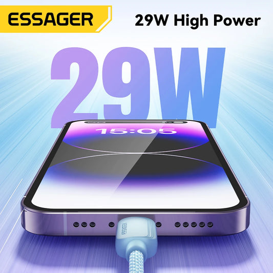 USB-C to Lightning Cable (PD 20W Fast Charging)