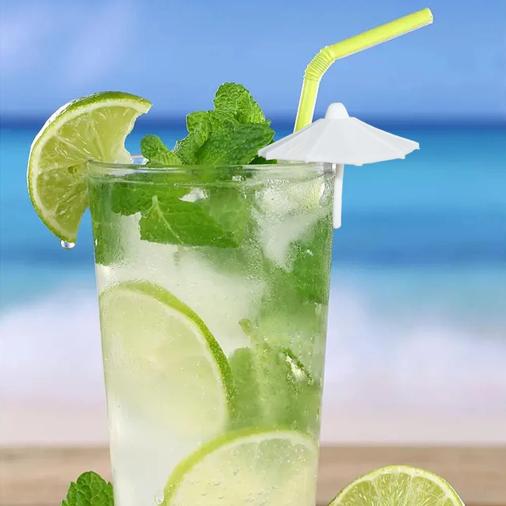 Umbrella Wine Glass Markers Drinking Cup Identifier Sign Mark Party Supplies Wine Glass Charm Labeling Party Supplie