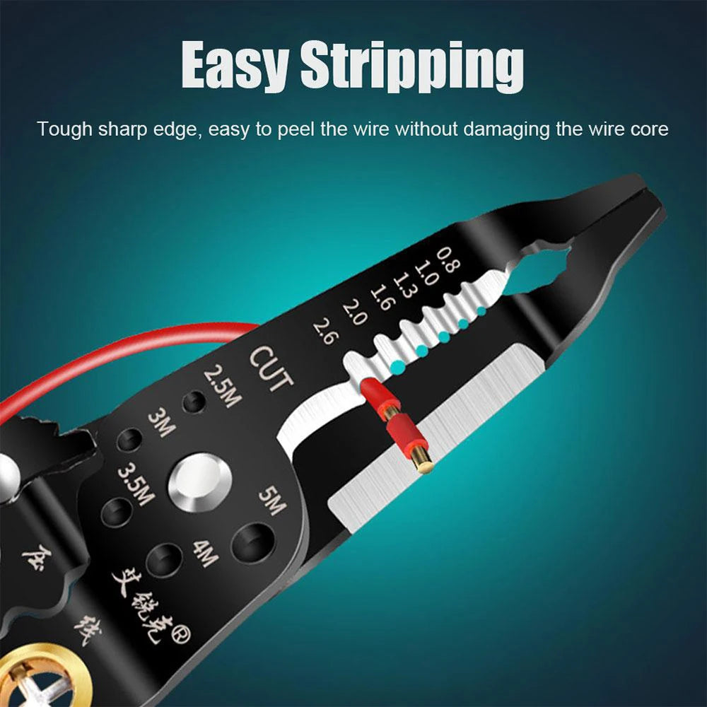 Wire Stripping Multifunctional Pliers For Cable Cut Crimp Splitting Wire Stripper Cable Cutter Crimper Automatic Hand Tool