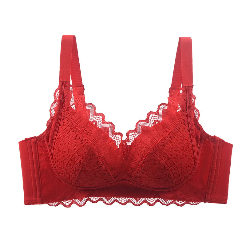 Women’s Push-Up Wire-Free Bra – Comfortable Adjustable Straps Bralette