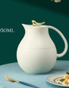 950ml Retro Insulated Flask Kettle Vacuum Thermal Water Coffee Carafe Household Portable Tea Pot Hot Water Bottle