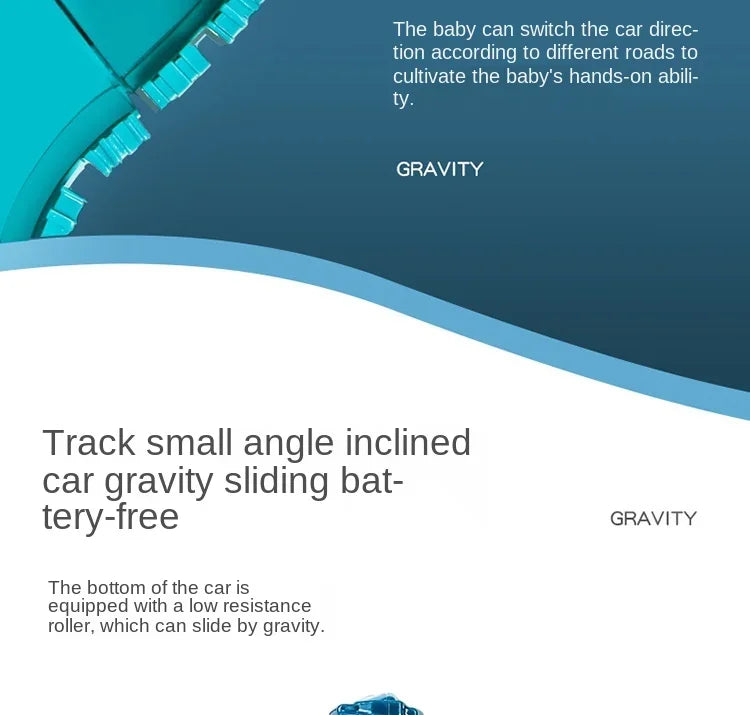 Electric Rail Car Dinosaur Building Parking Lot Adventure Racing Rail Car Toys  Brain Mechanical Interactive Rail Cars