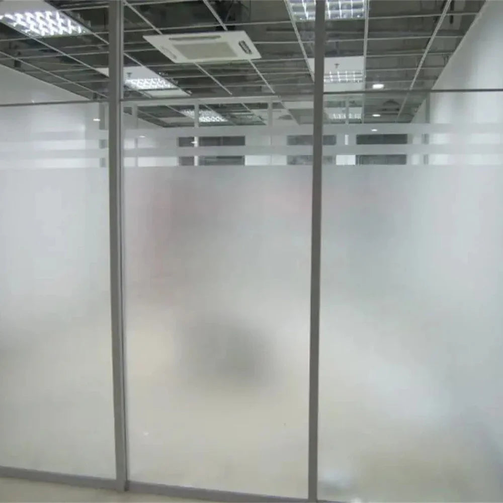 Matte Frosted Window Film Privacy UV Protection Self Adhesive Glass Vinyl for Home Heat Control Stained Decorative Glass Sticker