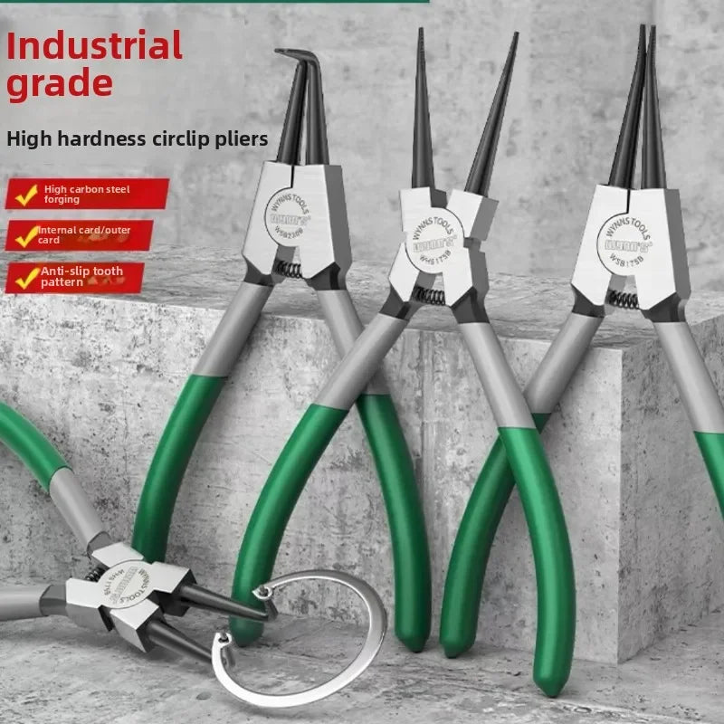 5/7/9/13 inch Snap Ring Pliers Set Lock Ring Circlip Pliers for Removing Installing Puller Locking Rings Shafts Hand Tool