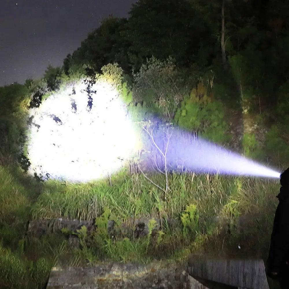 1800LM Rechargeable LED Headlamp with Sensor USB Waterproof Head Torch Camping Fishing Light