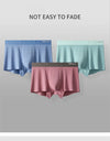 3-Pack Men’s Modal Graphene Boxer Shorts – Antibacterial Crotch, Comfortable Fit
