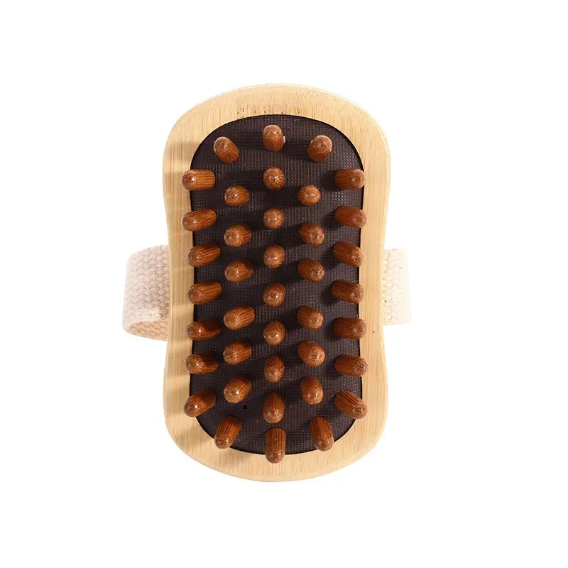 Body Anti Cellulite Brush Soothing Wooden Essential Oil Spa Air Cushion Massage Hair Comb Scalp Massage Brush Dead Skin Remover