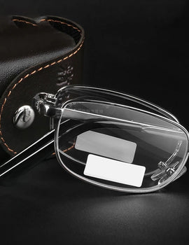 Folding Reading Glasses Square Frightens Eyewear