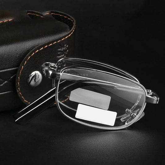 Folding Reading Glasses Square Frightens Eyewear
