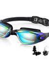 Swimming Goggles Professional Waterproof Swim Eyewear Glasses Anti-fog 100% UV Protection No Leaking For Adult Men Women Youth