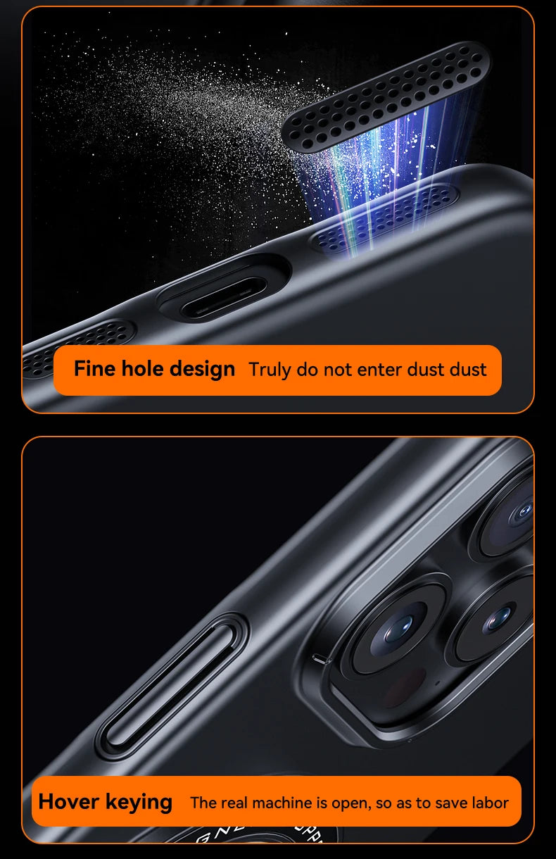 For Magsafe  Solid Color Matte Car Holder Shockproof Phone Case for iPhone 15 Pro Max 14 Pro Max Plus Back Cover