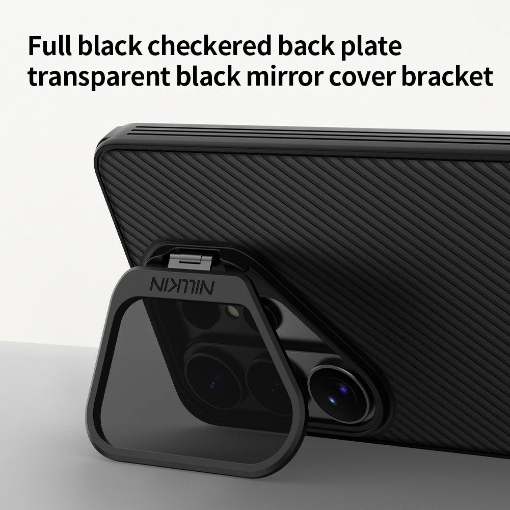 Magnetic CamShield Prop Case for Samsung Galaxy S26 Ultra – Camera Protection Bracket PC + TPU Back Cover