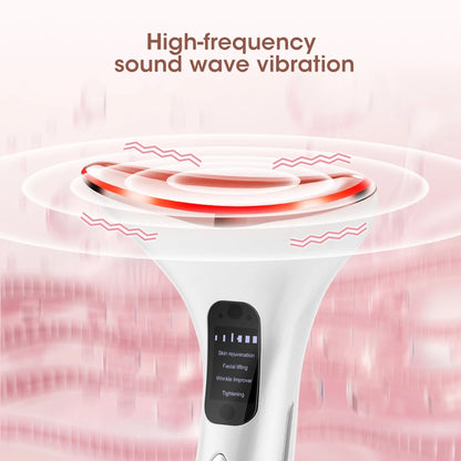 Neck Massager Lifting Face Neck Beauty Device Neck Care Device 3 Color Light 45℃ Constant Temperature Hot Compress