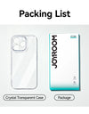 Case For iPhone 16 Pro Max Case Crystal Transparent PC Anti-Yellow Material Lens Protection Cover For iPhone 16 Pro Case