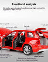 Simulation 1:32 Volvo XC90 SUV Alloy Diecast Metal Model Sound & Light Toy Car Central Control Ornaments Display Present For Boy