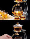 Heat-resistant Glass Teapot Holder Base Tea infusers Tea Ware Tea Making Kungfu Teapot Teacup Automatic Tea Set