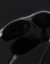 HISTAR Polarized Sunglasses Anti-UV HD Vision Anti-Glear AL-M Alloy Frame Rubber Nose PAD Hot Selling Fishing Glasses