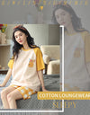 Women’s Winter Corduroy Cotton Pajama Set – Cute, Comfortable, Loose Long Sleeve Loungewear