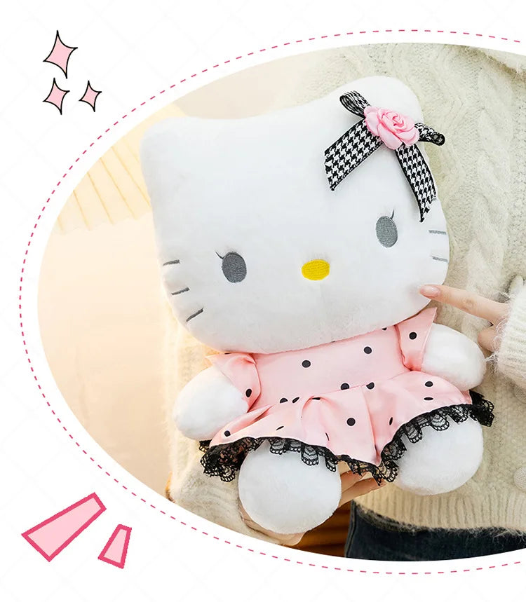 Cute Cat Character Plush Stuffed Doll Toy