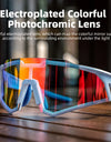 Bicycle Glasses Photochromic / Polarized Lens Bike Sunglasses Eyewear Sun Protect Sports MTB Road Adult Cycling Glasses