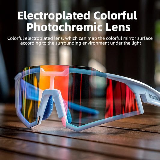 Bicycle Glasses Photochromic / Polarized Lens Bike Sunglasses Eyewear Sun Protect Sports MTB Road Adult Cycling Glasses