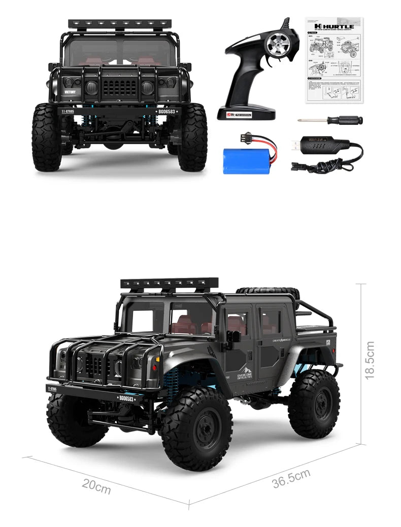 1 to 12 Scale 4WD Remote Control Off Road Climbing SUV