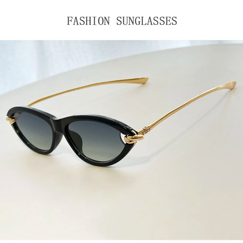Vintage Cat Eye Sunglasses With UV400 Protection