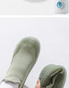 Silent Indoor Sports Shoes and Socks Gym Ultra Lightweight Shock Absorbent Breathable Anti Slip Soft Bottom Yoga