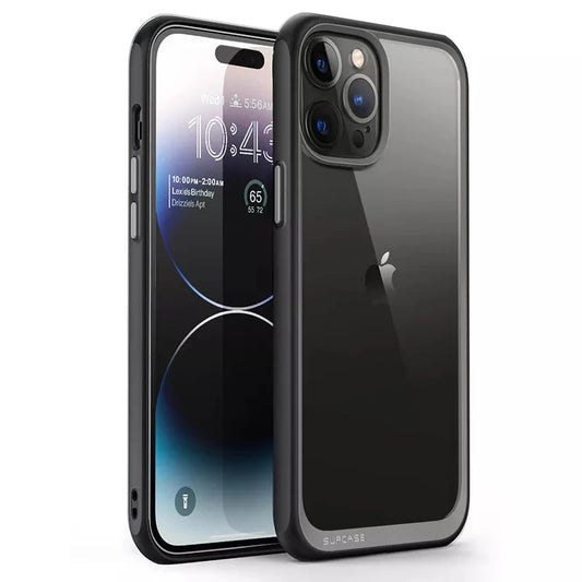 For iPhone 14 Pro Case 6.1 inch (2022 Release) UB Style Premium Hybrid Protective Bumper Case Clear Back Cover Caso