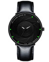 Minimalist Men's Fashion Watches Ultra Thin Stainless Steel Mesh Belt Quartz Wrist Watch Men Casual Leather Clock