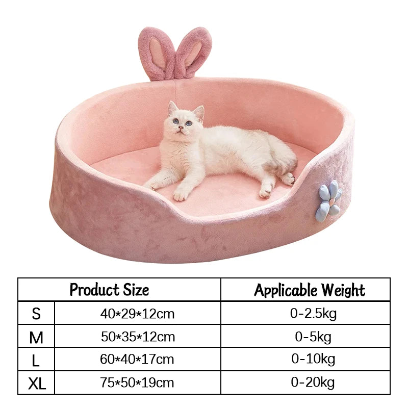 Corduroy Pet Sofa Bed Cushion