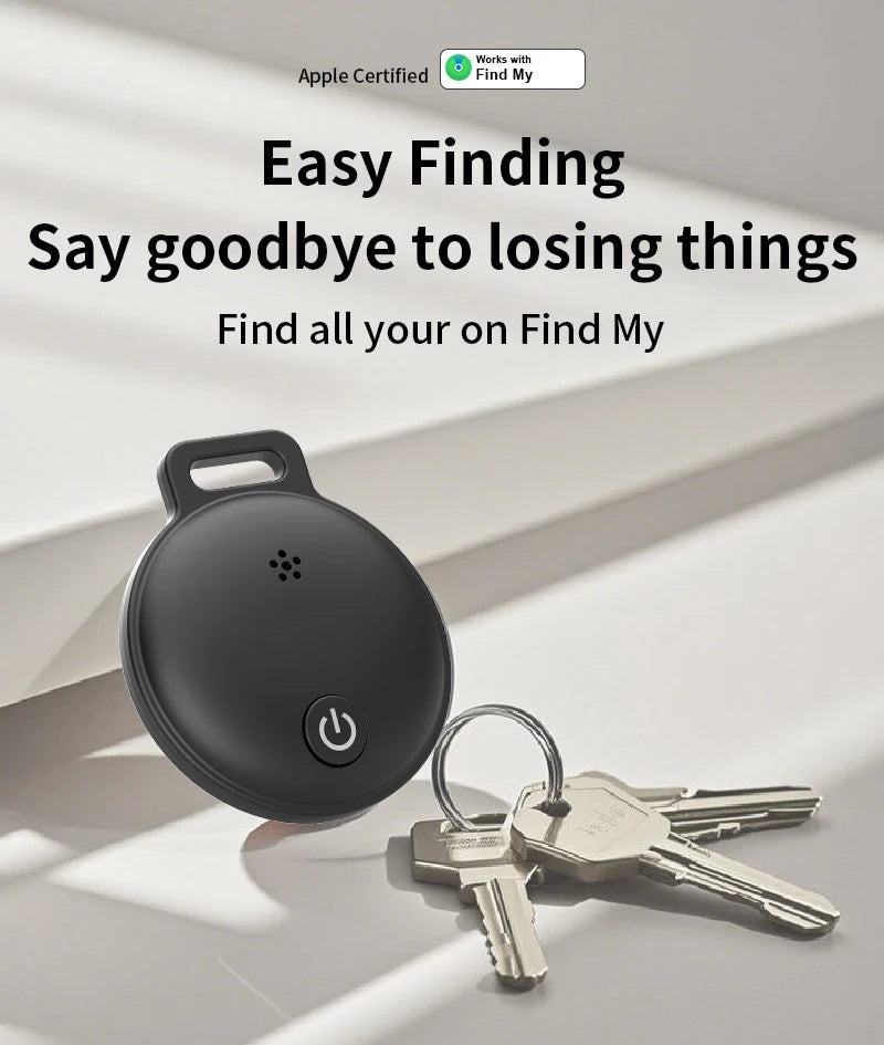 Mini Global Position Systm Tracker Works With iOS Find My APP MFI Smart Tag Key Finder Anti Lost Global Locator For Wallet Car Luggage Pet