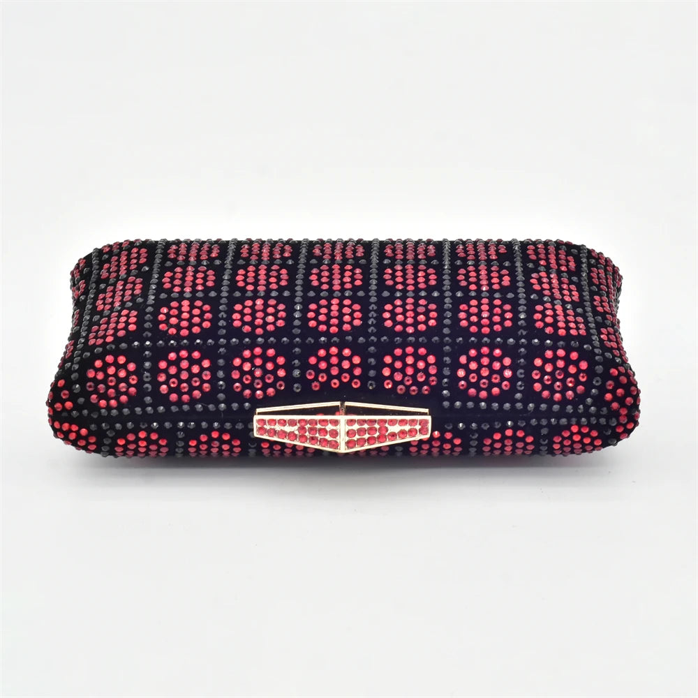 Luxury Designer Shoes Italian Shoe and Bags Matching Set with Rhinestone Women's Shoe New Trend Italy Shoe with Bag Set