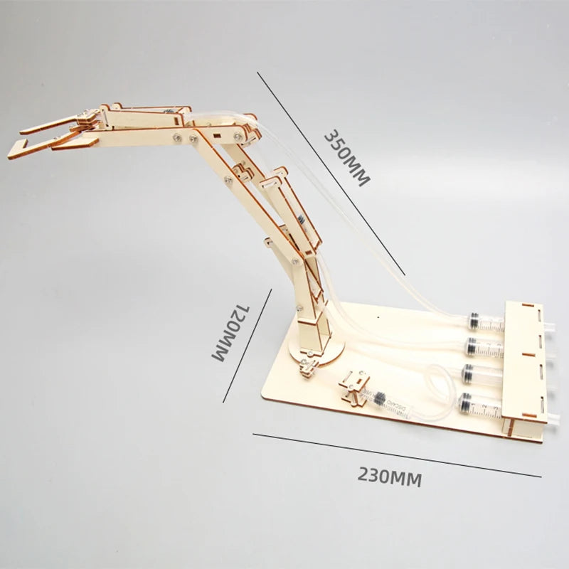 3D Wooden Puzzle DIY Physical Model Science Experiment Educational Toy Password Box Grain Fan Assembly Model DIY Decoration Gift