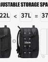 Travel Backpack Men Business Backpack School Expandable USB Bag Large Capacity 17.3 Laptop Waterproof Fashion Backpack