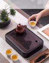 Kitchen Tea Tray Portable Dishes For Tea Bamboo Rectangle Storage Of Water Woodentray For Chinese Style Chaban Tea Table