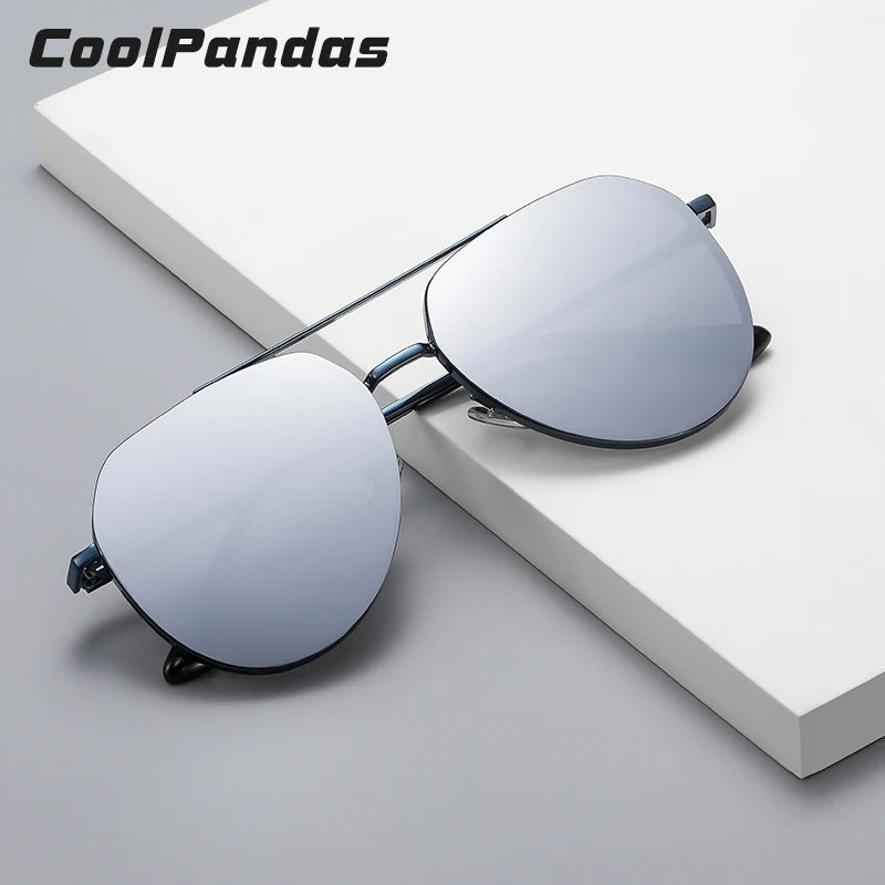 Polarized Aviation Sunglasses for Men and Women Mirror Lens Vintage Style